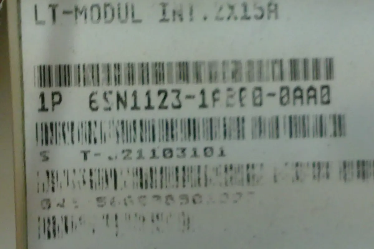 SIEMENS- 6SN1123-1ABOO-OAAO