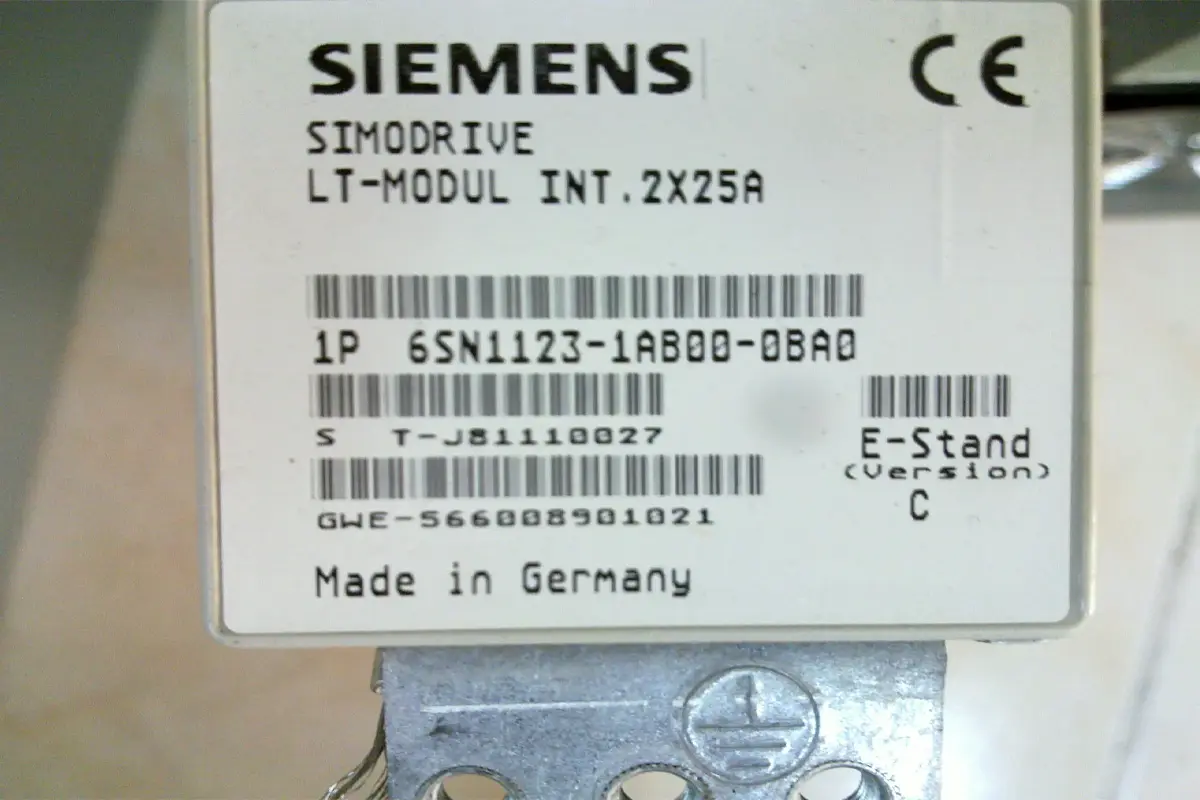 SIEMENS- 6SN1123-1ABOO-OBAO