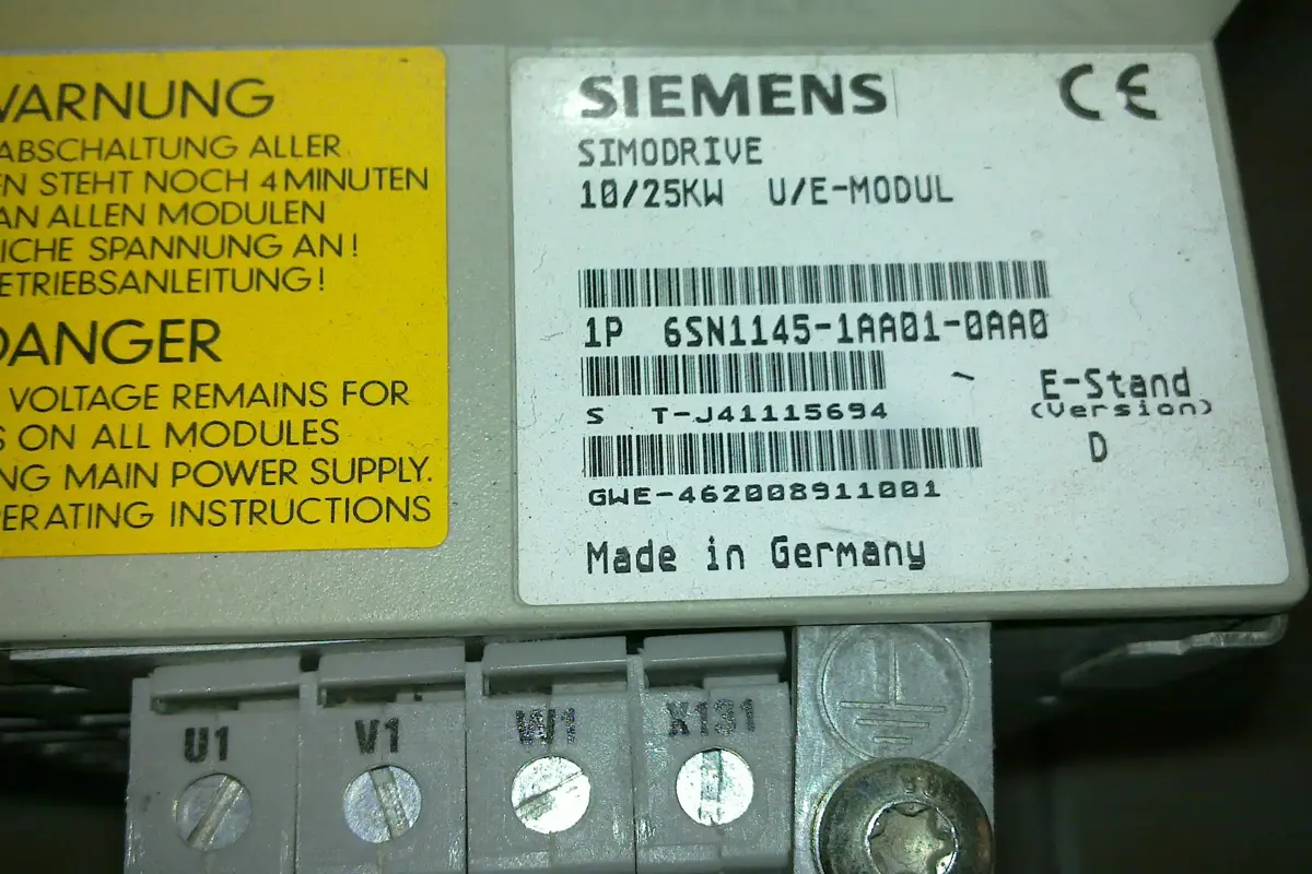 SIEMENS- 6SN1145-1AAO1-OAAO