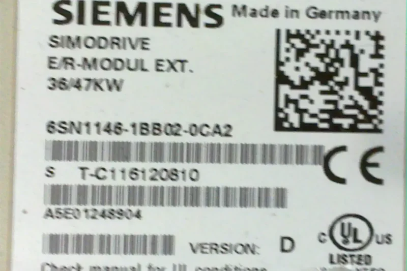 SIEMENS- 6SN1146-1BBO2-OCA2