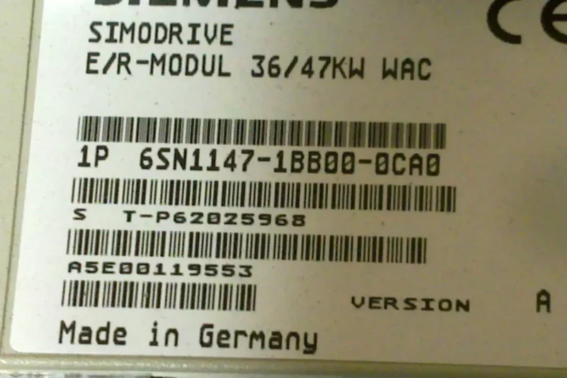 SIEMENS- 6SN1147-1BBOO-OCAO