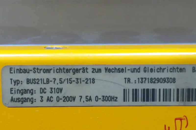 BAUMÜLLER- BUS21LB-7,5-15-31-218