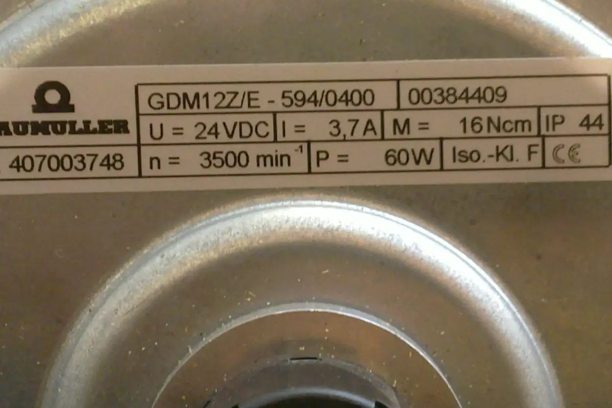 BAUMÜLLER- TAS MOTOR ENCODER