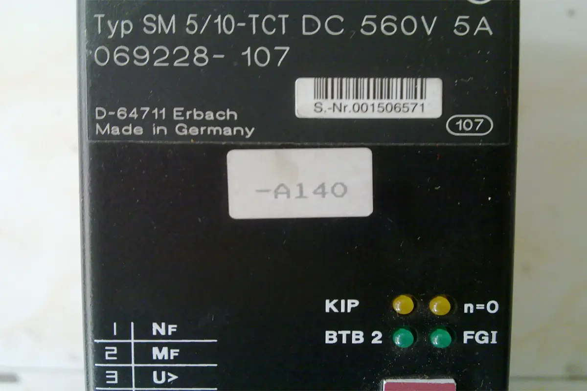 BOSCH- 5 10-TCT DC560V 5A