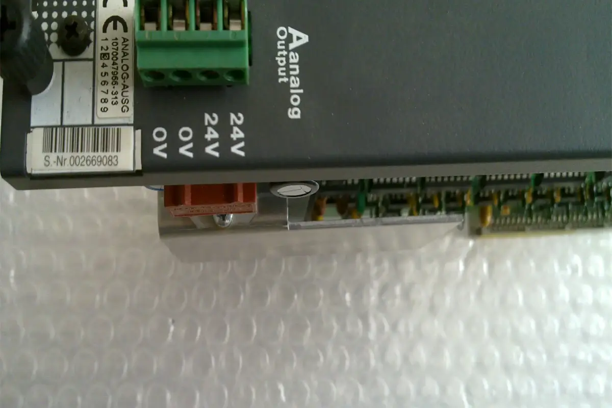 BRÜCKNER- BOSCH ANALOG OUTPUT