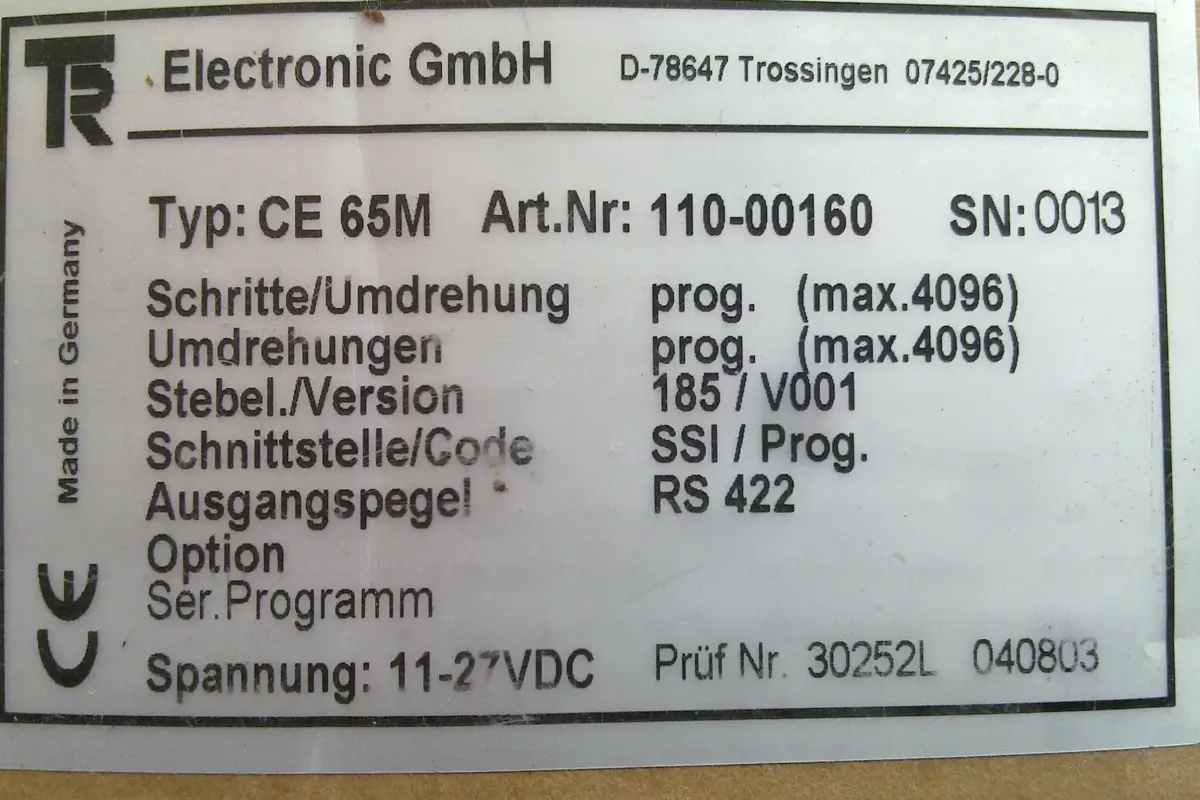 TR-ELECTRONIC- CE60M
