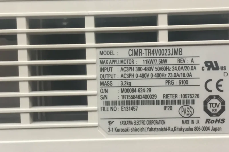 YASKAWA- CIMR TR4V0023JMB