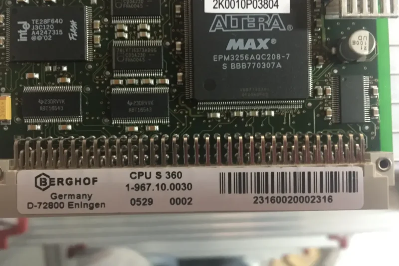 ZINSER- CPU S 360 1-967.10.0030