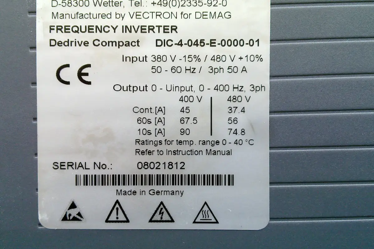 DEMAG- DIC-4-045-E-0000-01