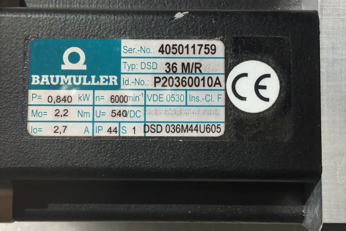 BAUMÜLLER- DSD 36 M R