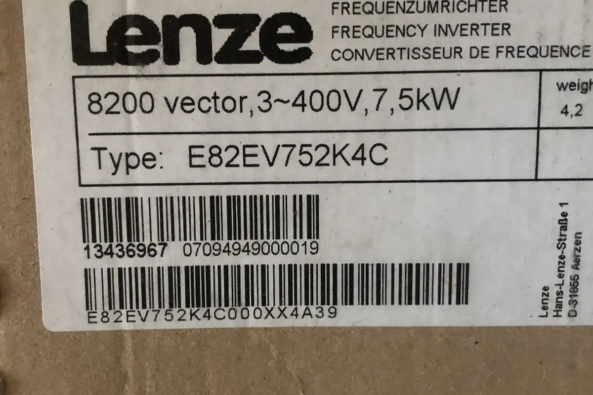 LENZE- E82EV752K4C