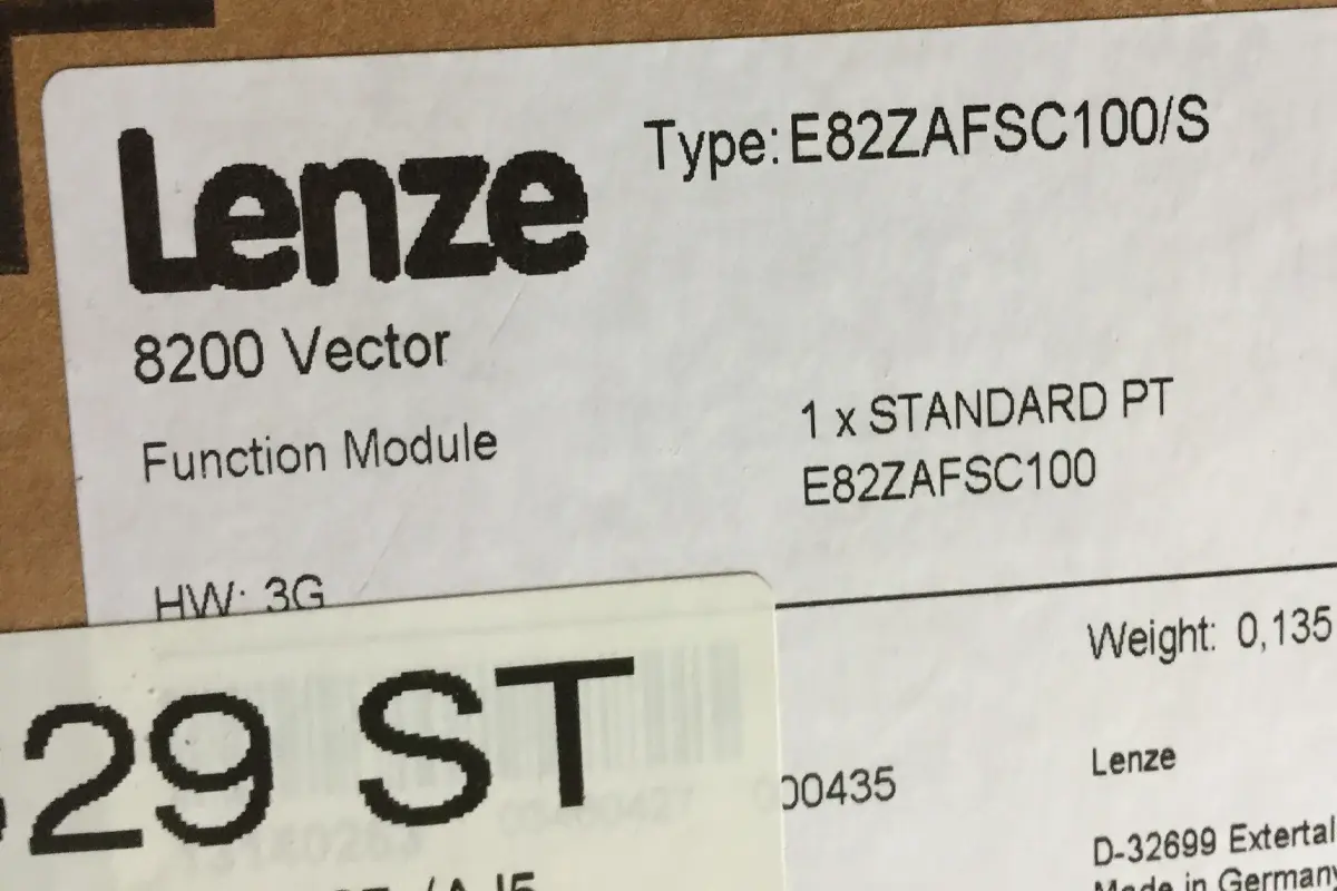 LENZE- E82ZAFSC100