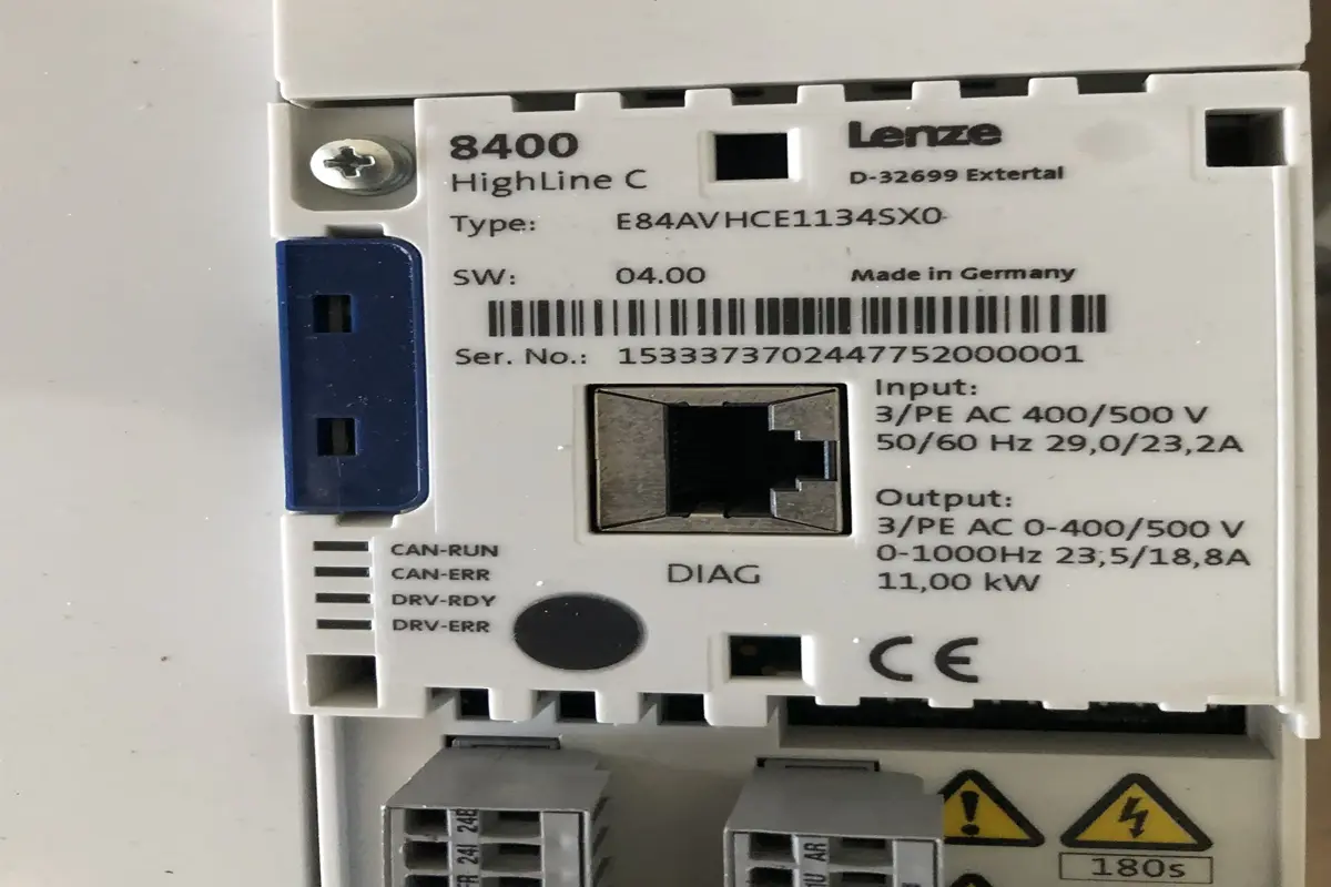 LENZE- E84 -AVH CE 1134SX0