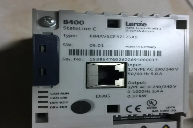 LENZE- E84AVSCE3712SXO