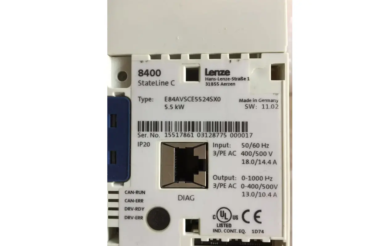 LENZE- E84AVSCE5524SX0