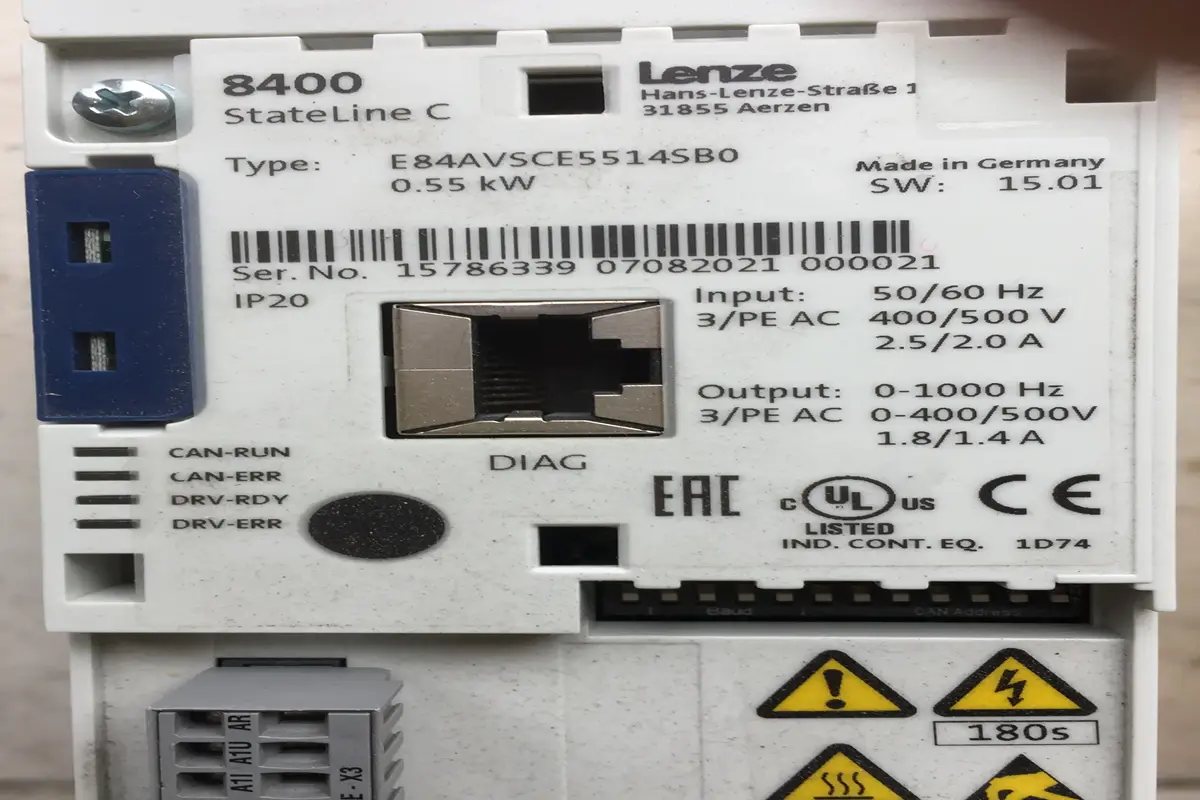 LENZE- E84AVSCVE5514SBO