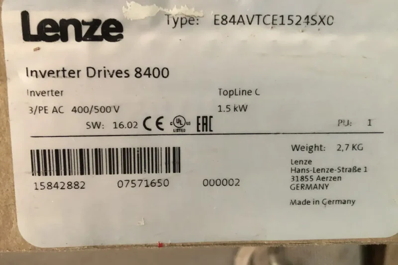 LENZE- E84AVTCE1524SX0