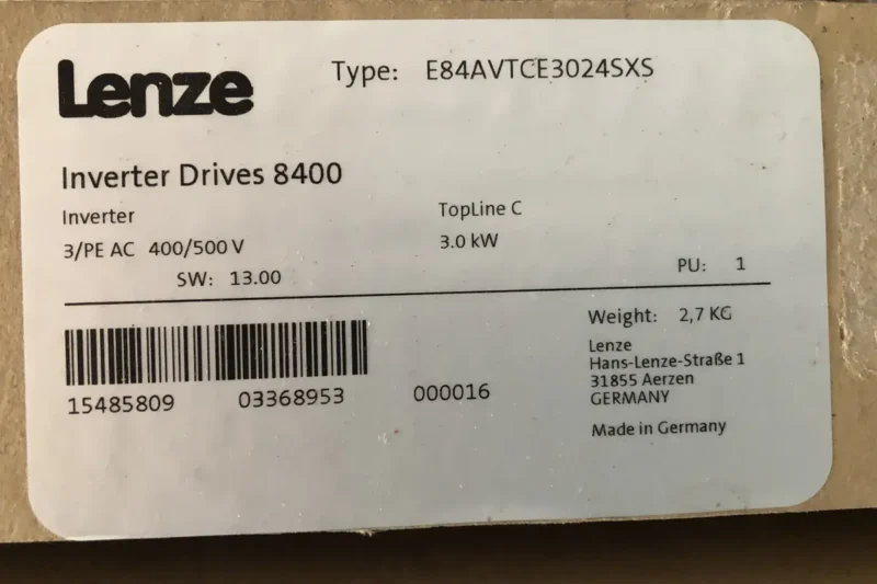 LENZE- E84AVTCE3024SXS
