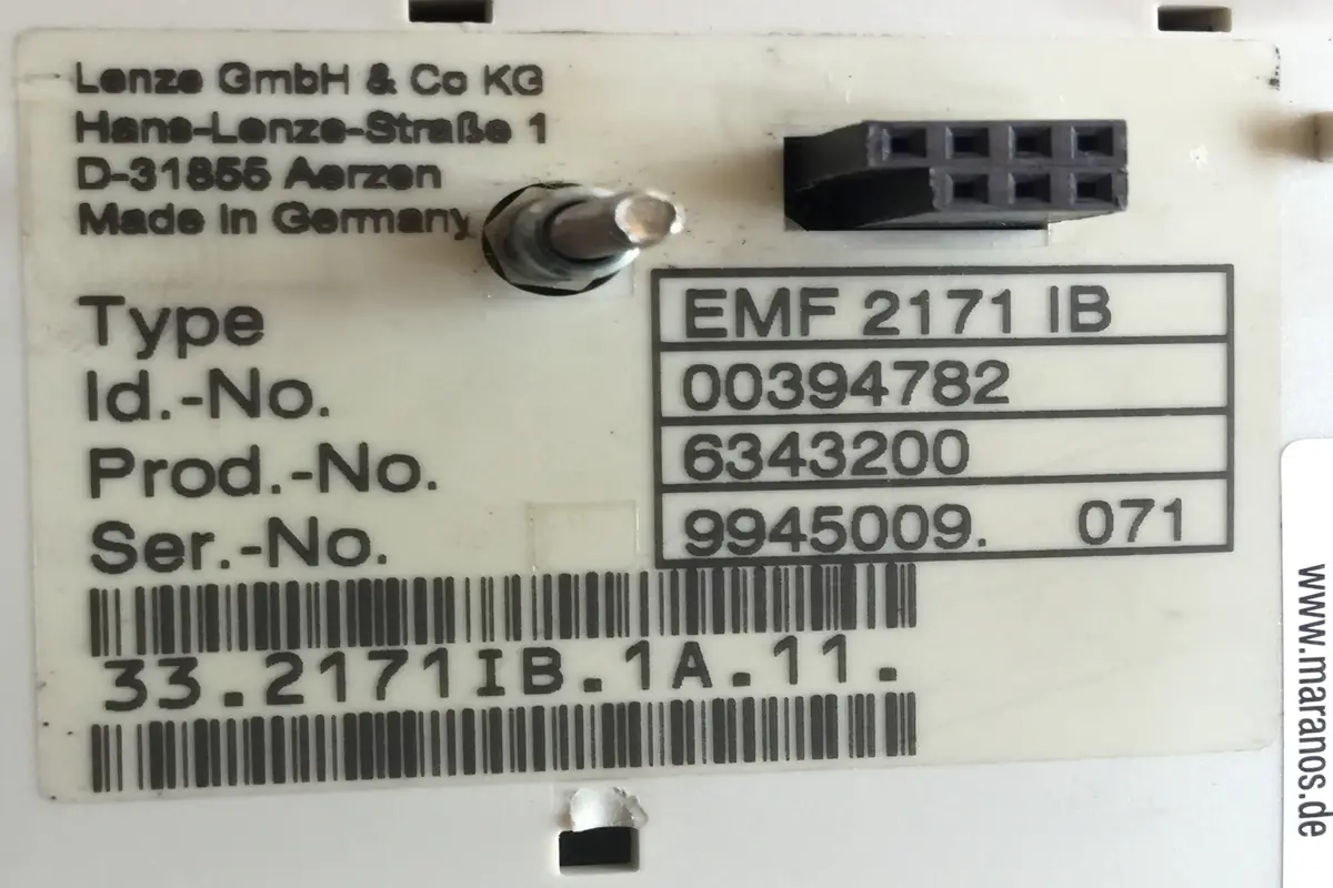 LENZE- EMF2171 IB