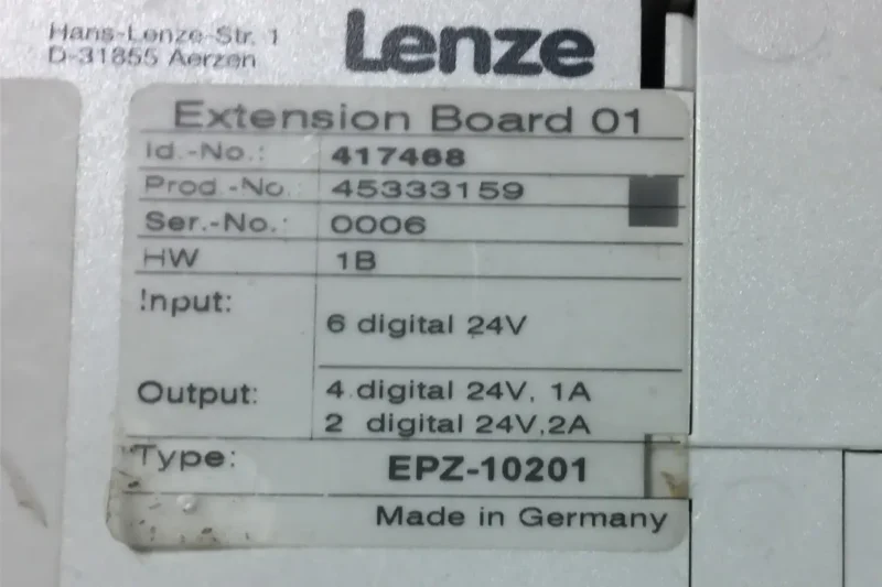 LENZE- EPZ-10201