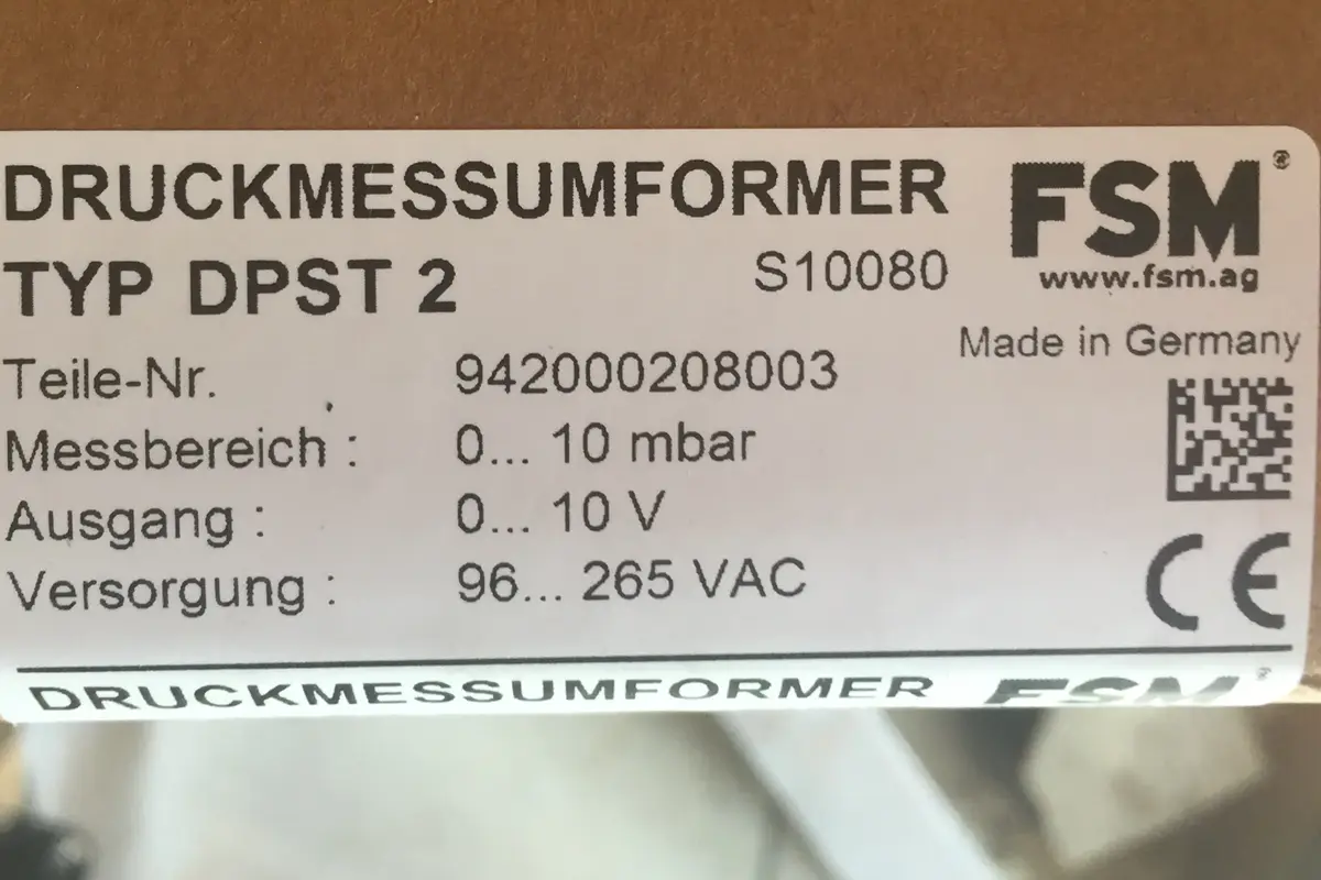 TRÜTZSCHLER- FSM TYP DPST 2