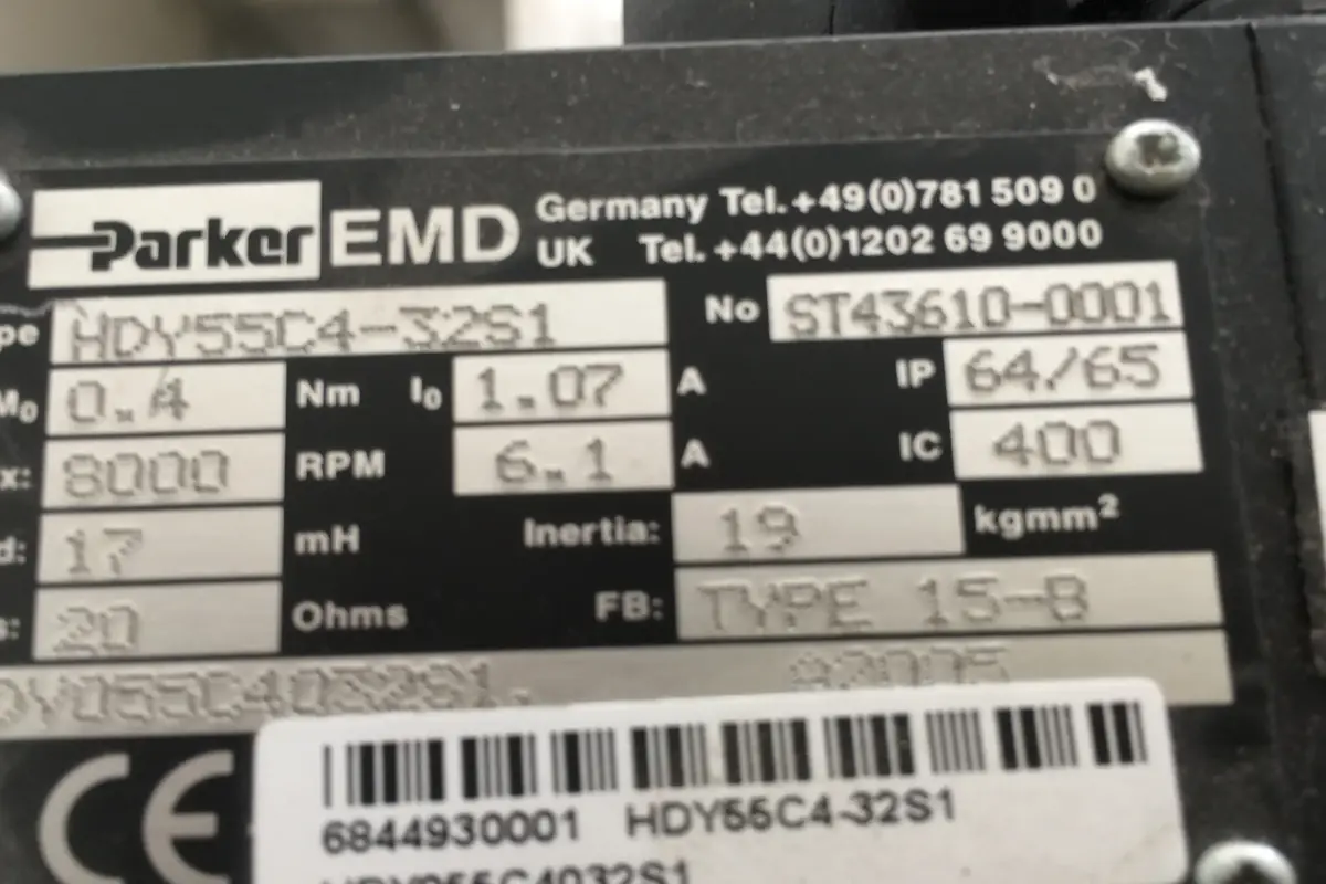 PARKER- HDY55C4-32S1