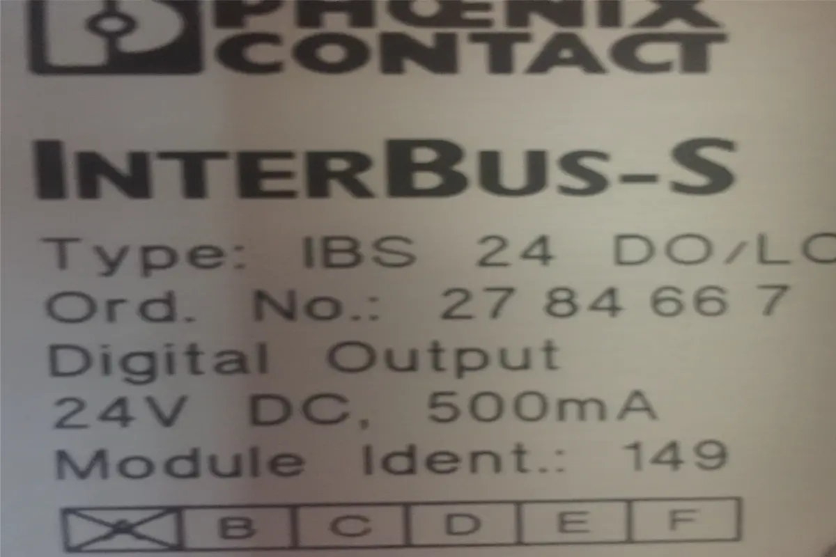 PHÖNİX CONTACT- IBS 24 DO LC