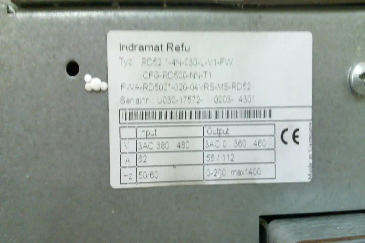 INDRAMAT- RD52.1-4N-030-L-V1-FW
