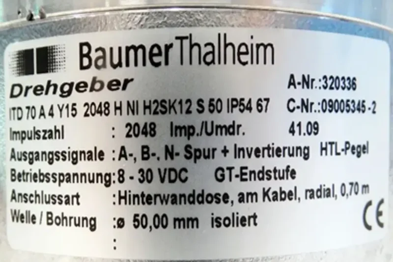 BAUMER- ITD70A 4Y15 2048