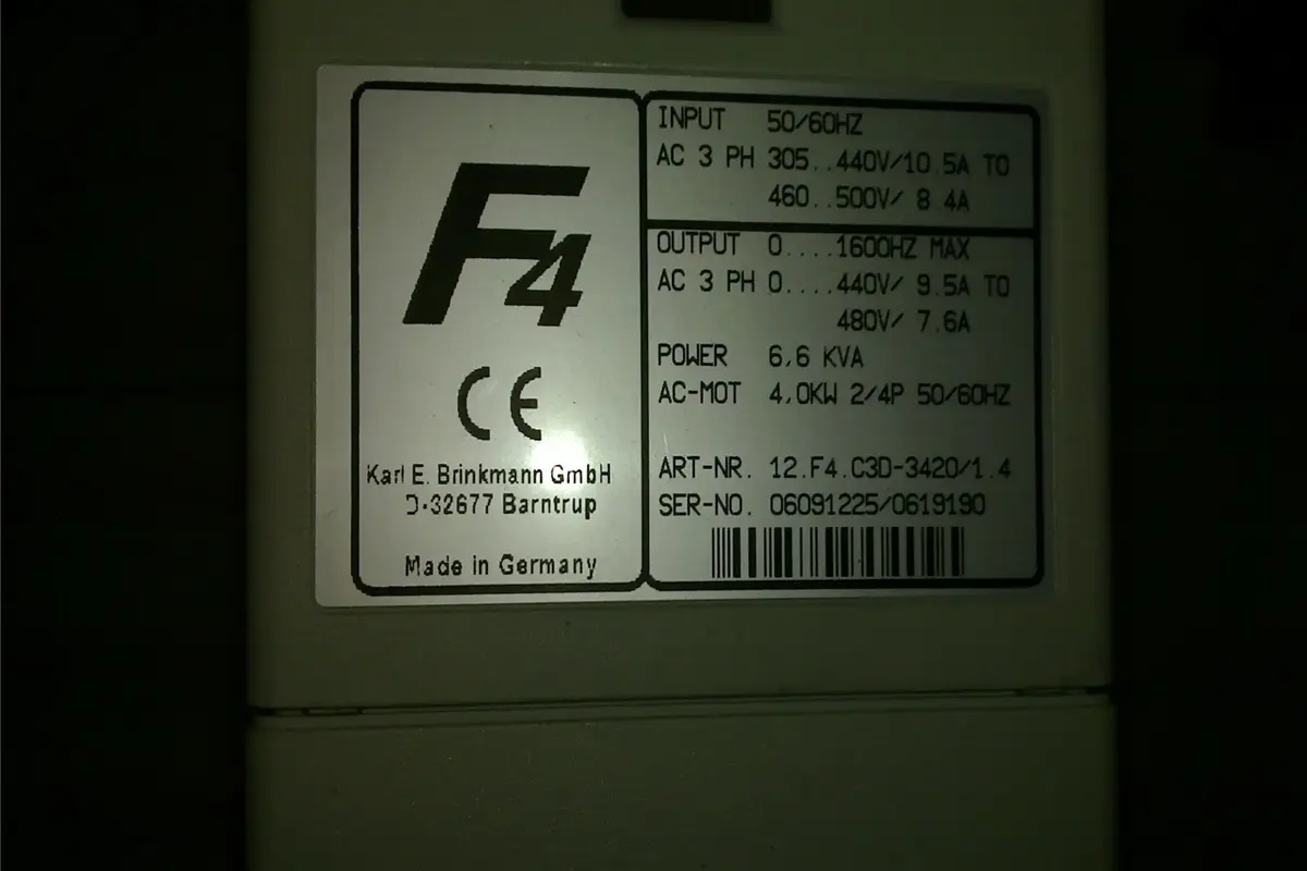 KEB- KEB 12F4C3D-3420