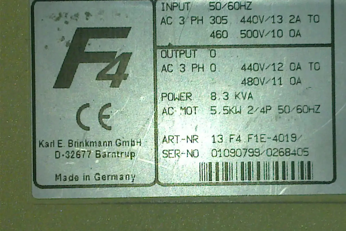 KEB- KEB 13F411E-4019