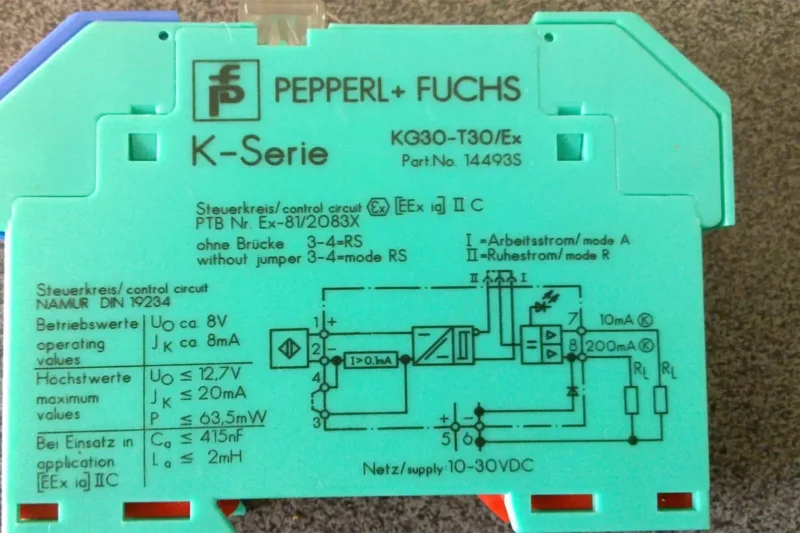 PEPPERL&FUCHS- KG30-T308/EX