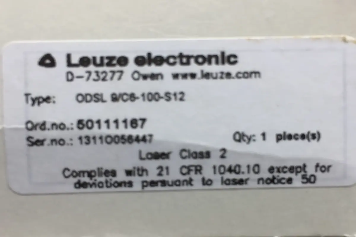 LEUZE-  ODSL 9 C6