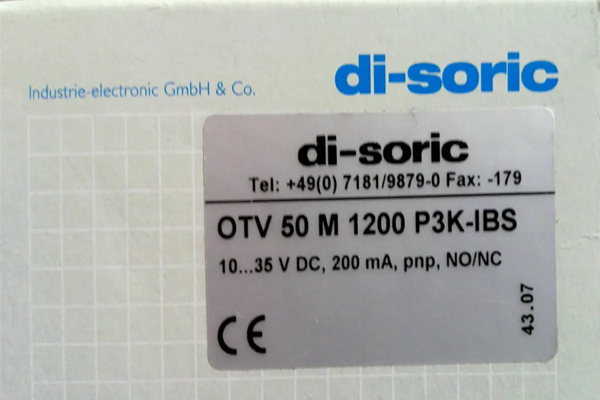 DI SORIC- OTV 50M 1200 P3K-IBS