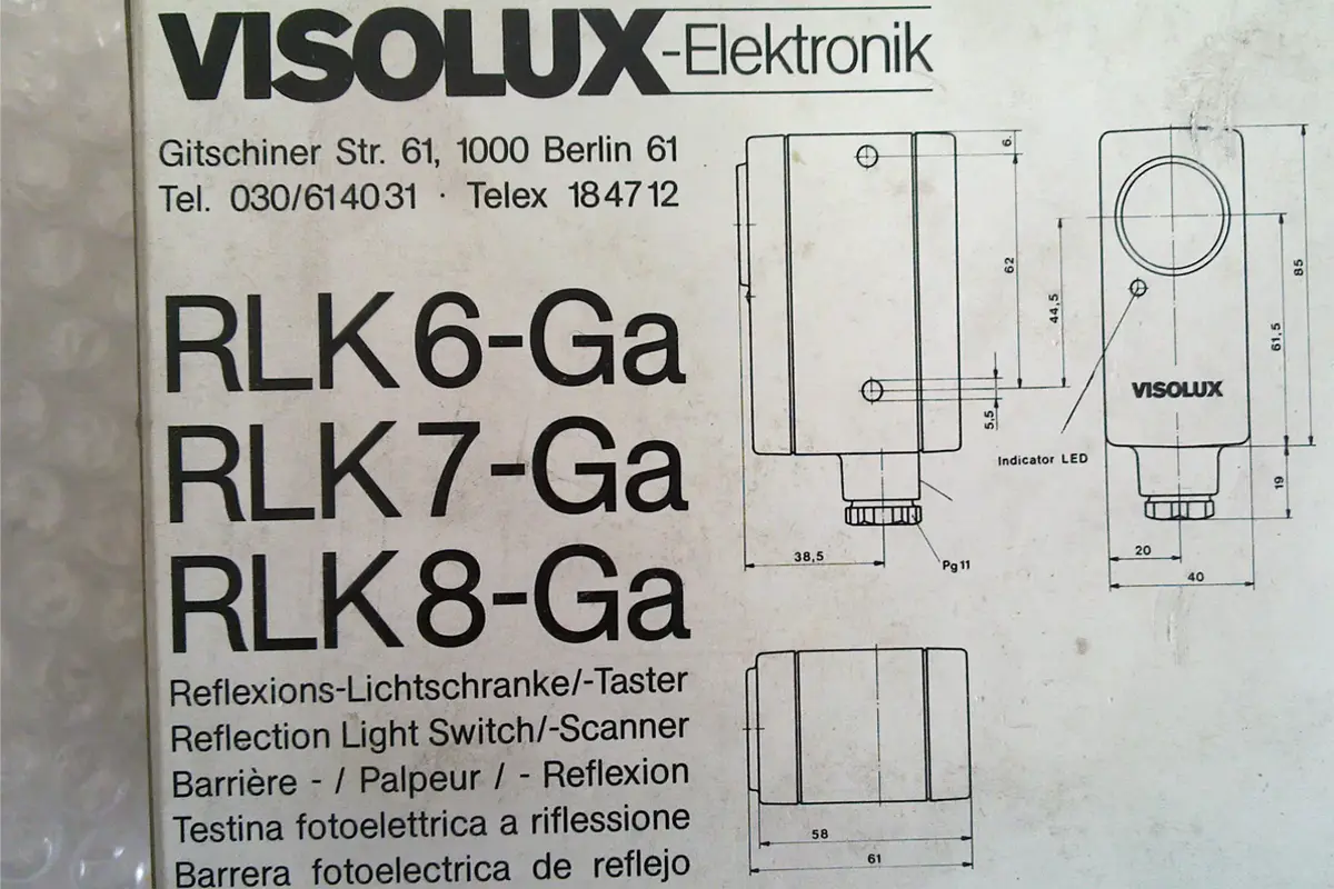 VISOLUX- RLK 7-GA