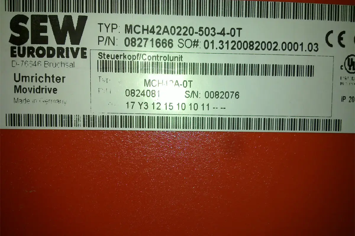 SEW- MCH42A0220-503-4-OT