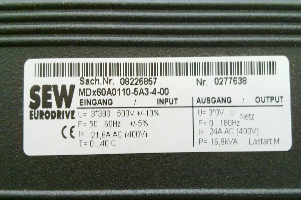 SEW- MDX60A0110-5A3-4-00