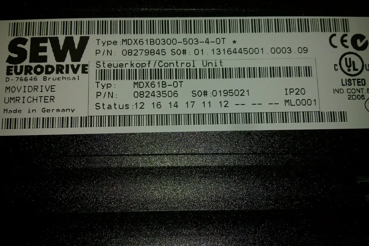 SEW- MDX61B0300-503-4-OT