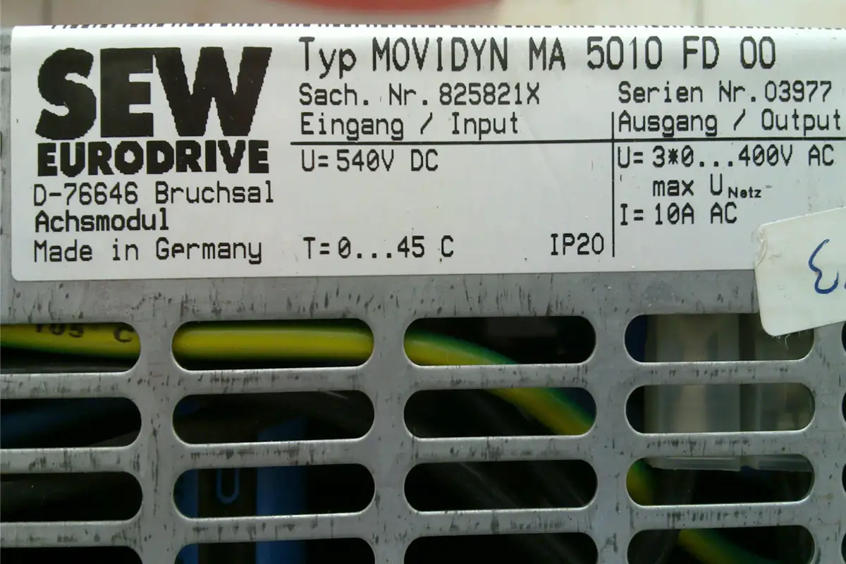 SEW- MOVIDYN MA5010 FD 00