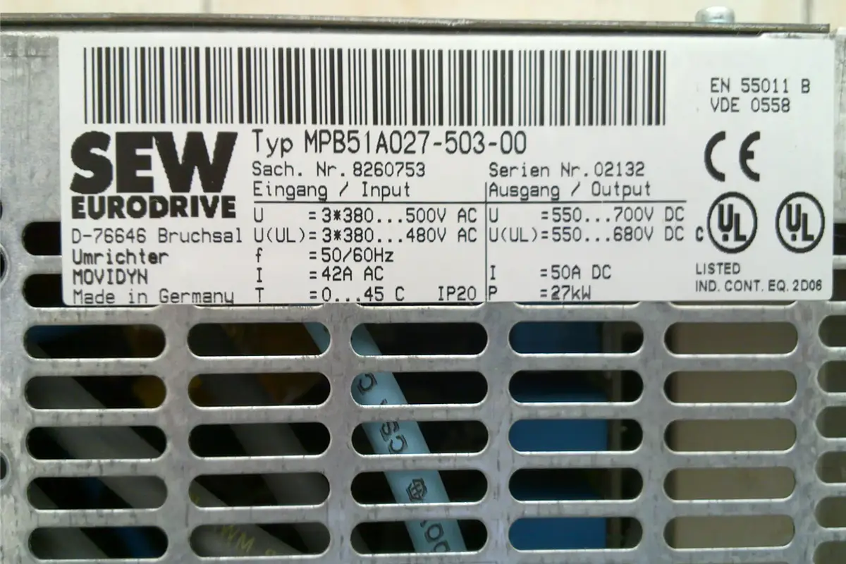 SEW- MPB51A027-503-00