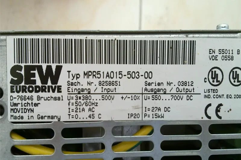 SEW- MPR51A015-503-00