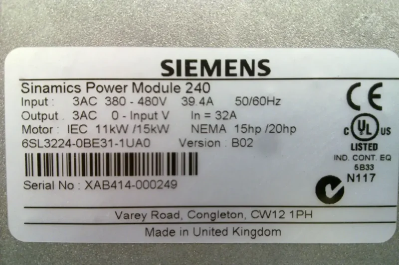 SIEMENS- 6SL3224-OBE31-1UAO