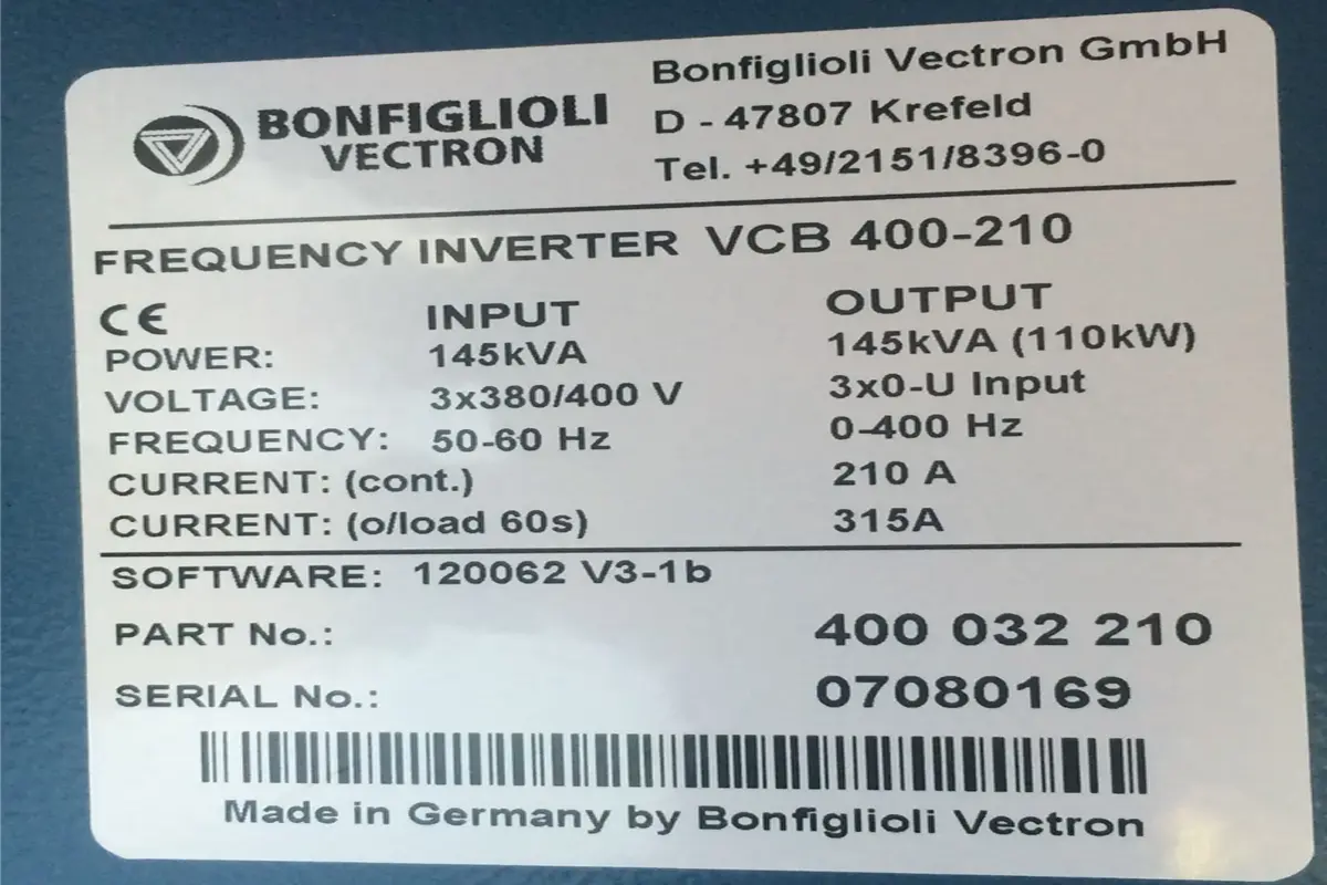 VECTRON- VCB 400-210