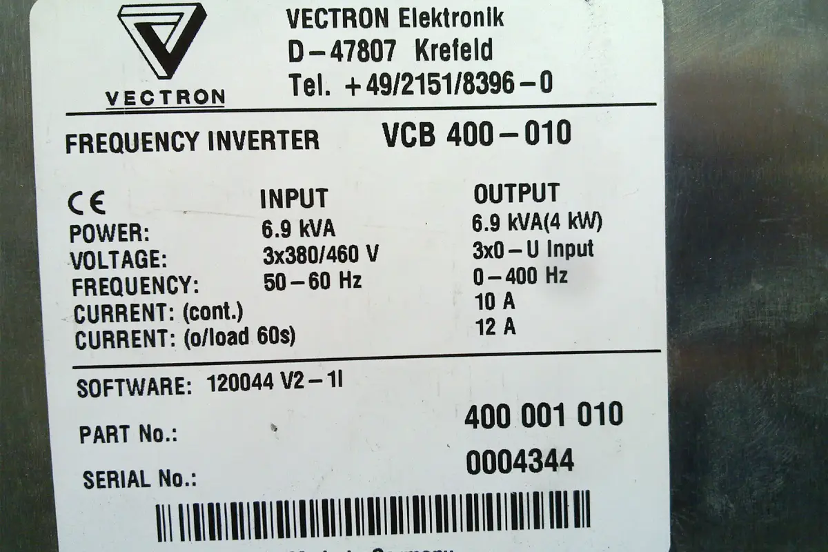 VECTRON- VECTRON VCB400-010