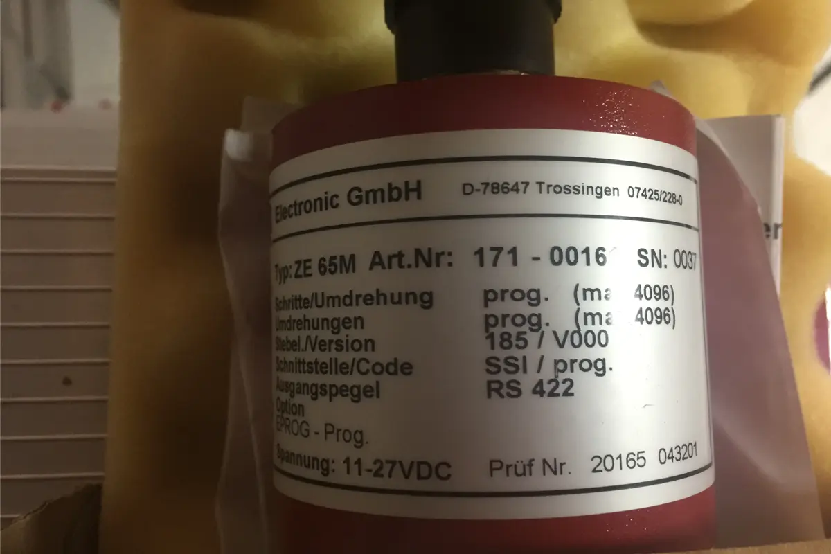 TR ELECTRONIC- ZE65M 171-0016