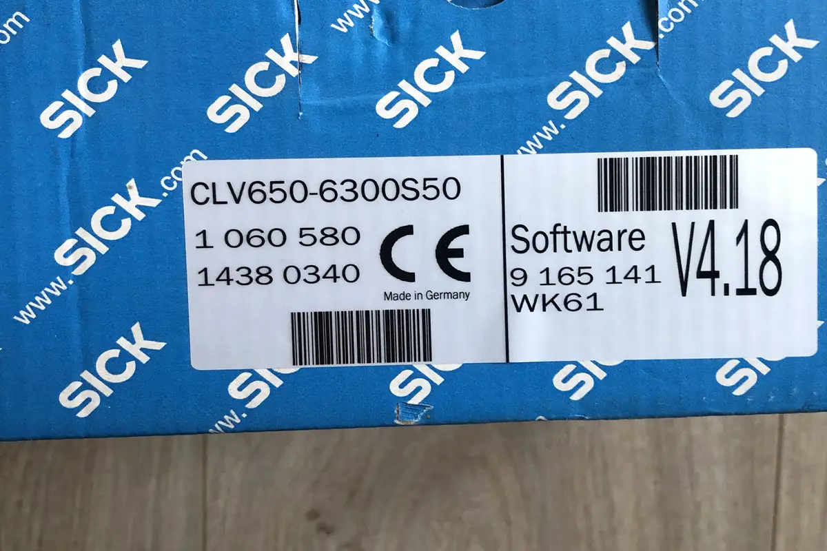 SICK- CLV60-6300S50