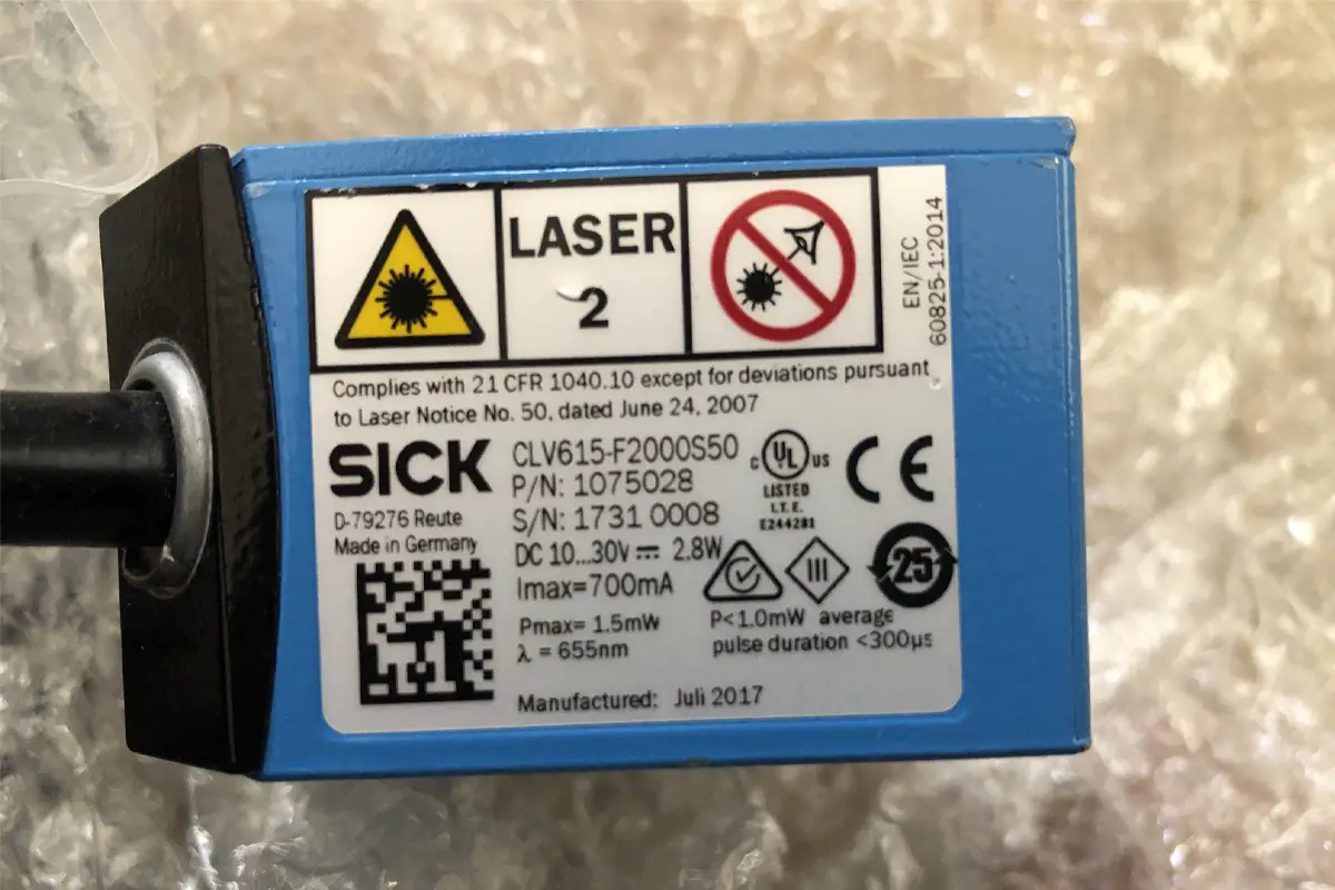 SICK- CLV615-F2000S50