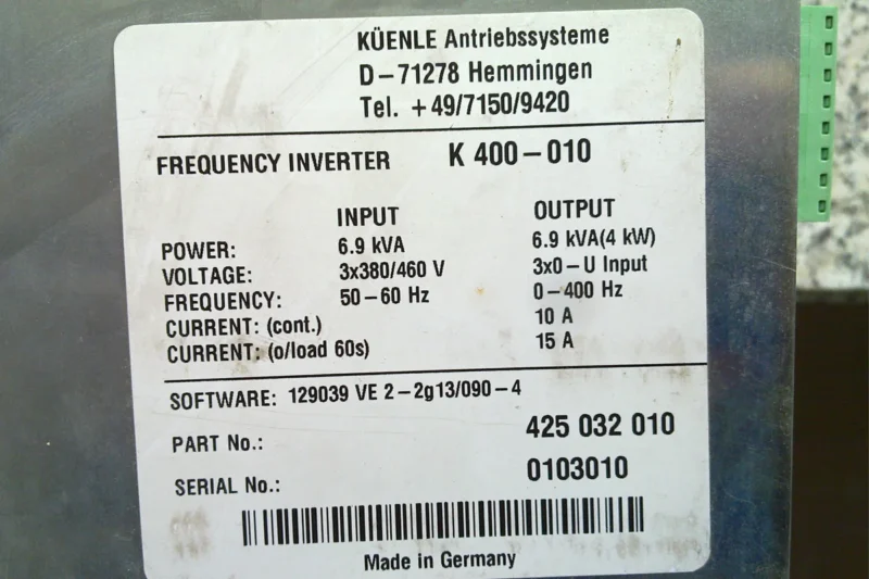 KUENLE- K400-010