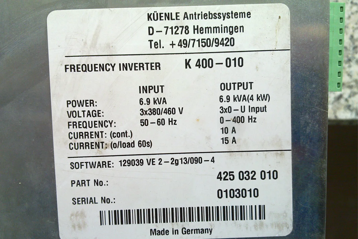 KUENLE- K400-010