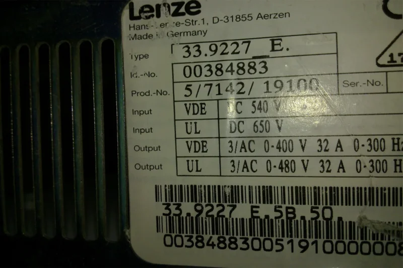 LENZE- 9227_E 23A